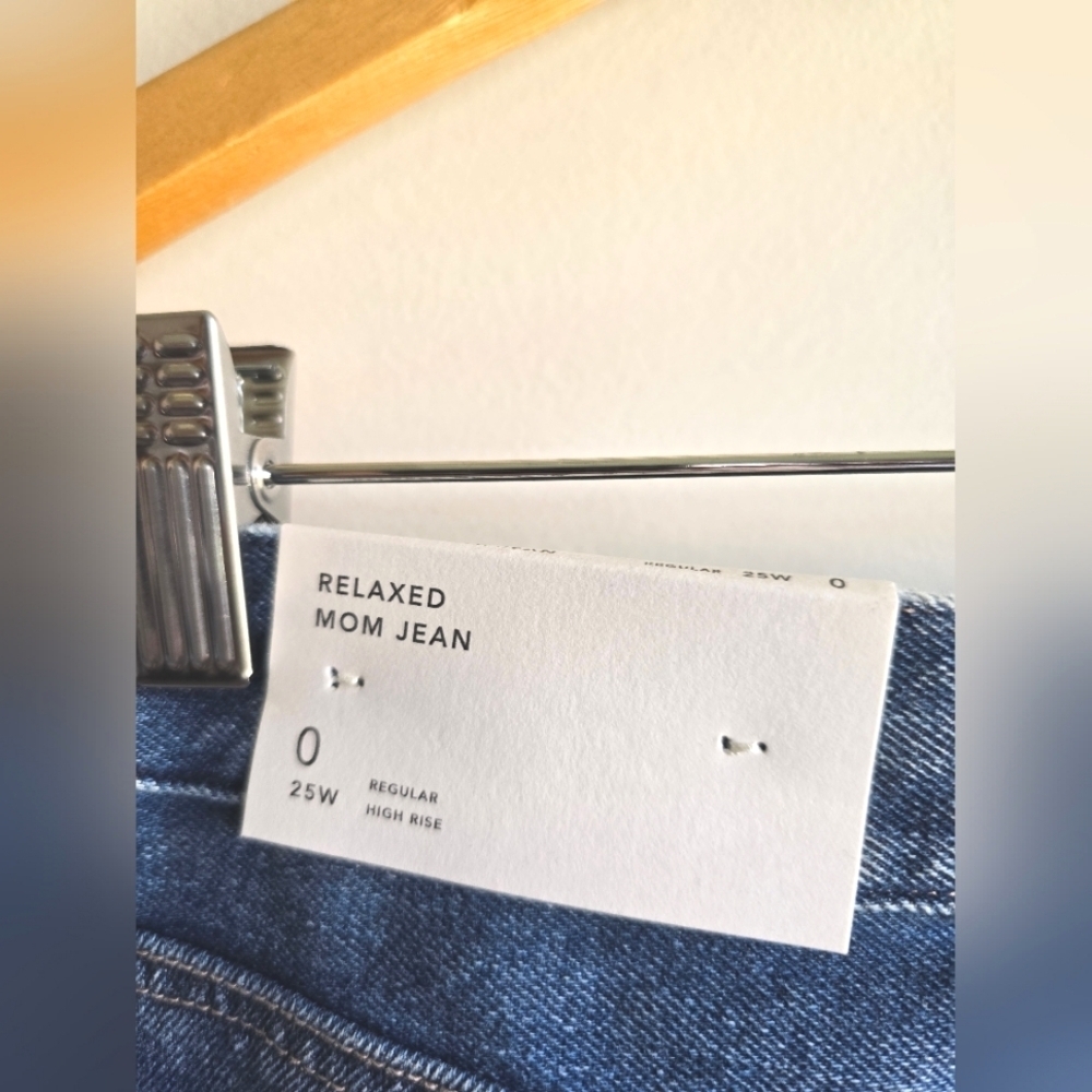 NWT! American Eagle, Relaxed Mom Jean On Dark Dreams, Multiple Sizes- NEW! - Picture 15 of 16